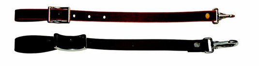 Berlin Beta Biothane Connector Strap with Snap - Brown