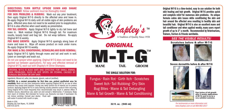 Load image into Gallery viewer, Original M-T-G Plus (Mane-Tail-Groom) - 32 Oz
