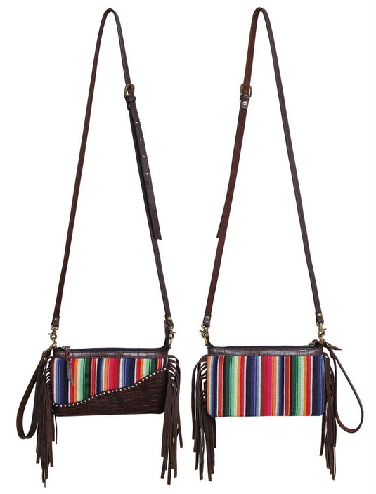 Rafter T Serape Wristlet Handbag / Crossbody Purse