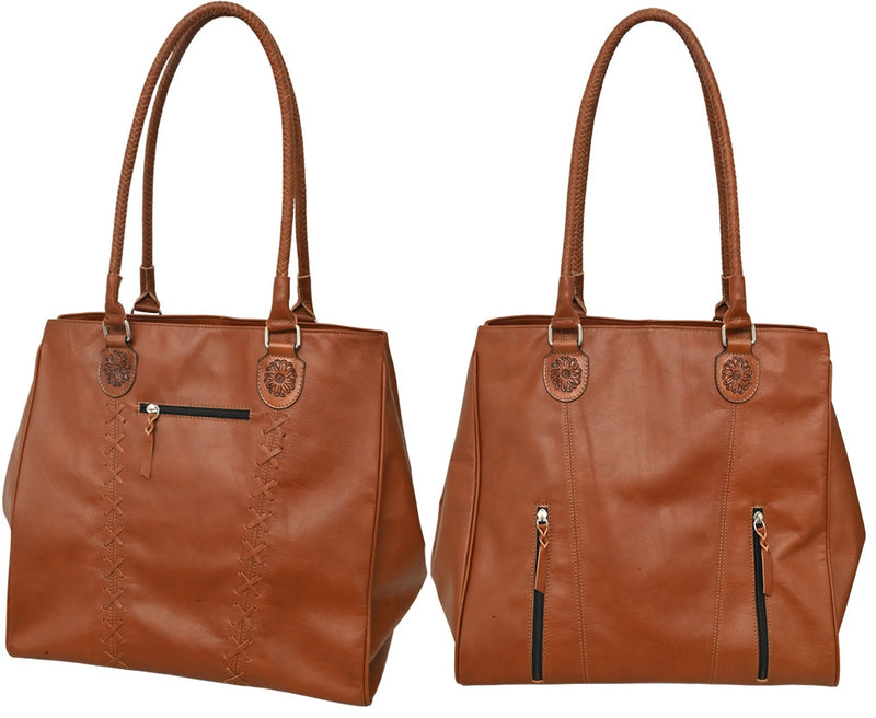 Load image into Gallery viewer, Rafter T Concealed Carry Carry-All Bag with Braided Handle
