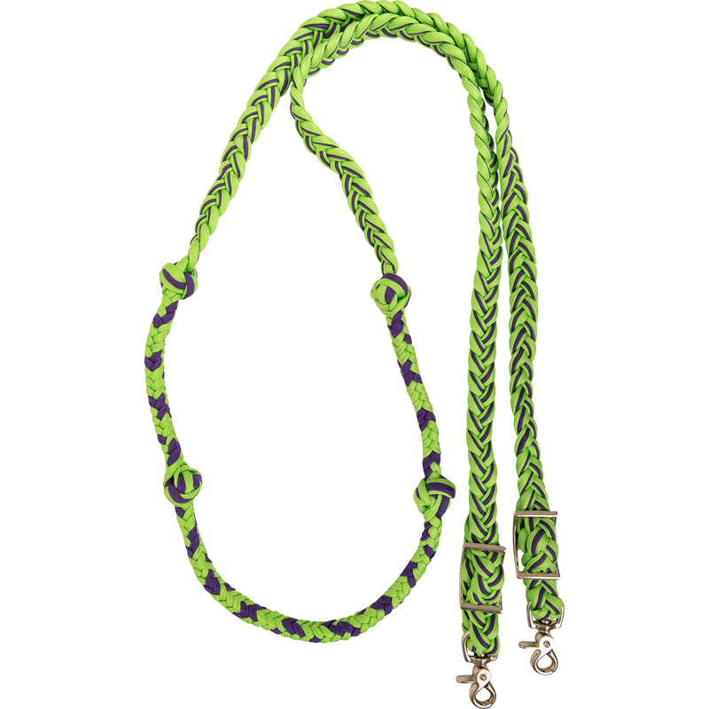 Load image into Gallery viewer, Martin Braided Nylon Barrel Rein
