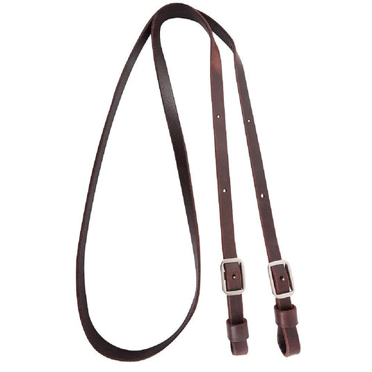 Martin Latigo Leather Barrel Rein - 3/4