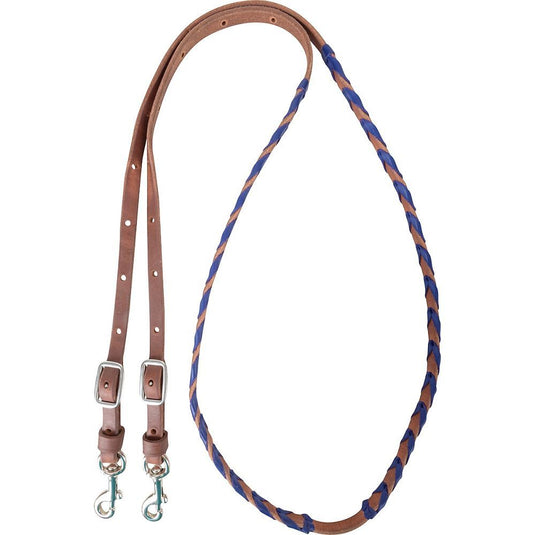 Martin Laced Harness Barrel Rein - 5/8