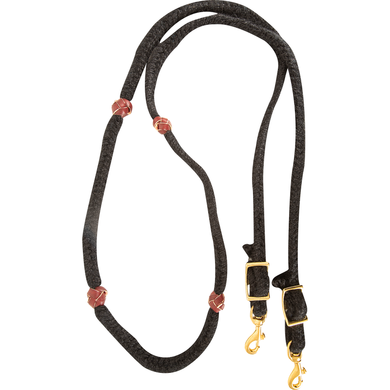 Load image into Gallery viewer, Martin Blended Mohair Barrel Rein - 5/8"
