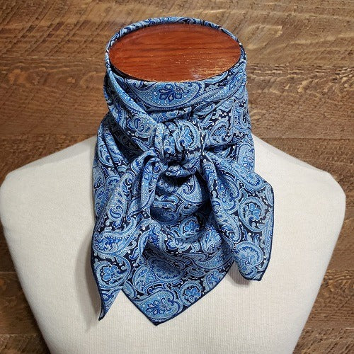 Load image into Gallery viewer, Medium Weight Exclusive Paisley Wild Rag - 44"x44"
