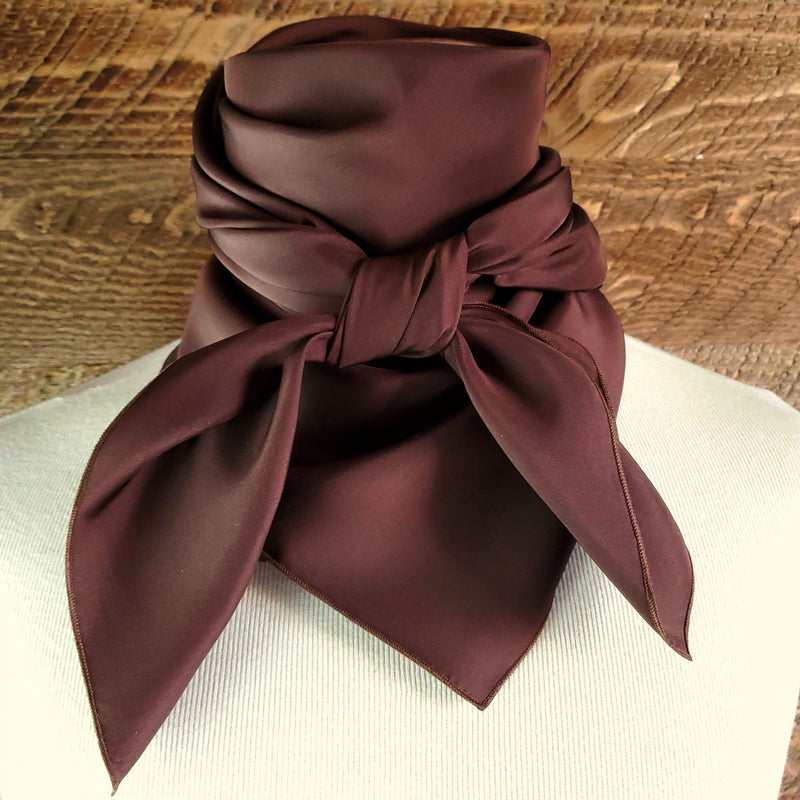 Load image into Gallery viewer, Heavy Weight Charmeuse Solid Wild Rag - 36"x36"
