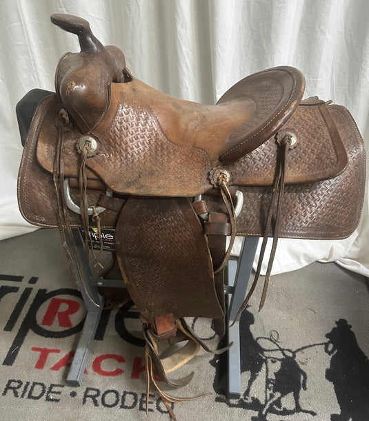 Used No Name Tapadero Saddle 14"