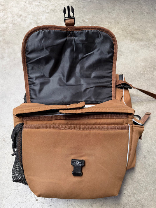 Used Weaver Leather Trail Gear Saddle Bag - Brown