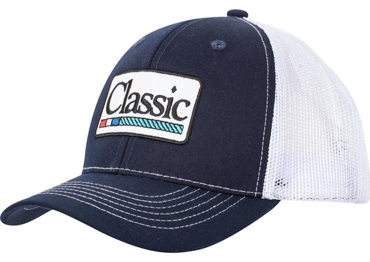 Classic Ropes Embroidered Patch Logo Kid Ball Cap - Blue