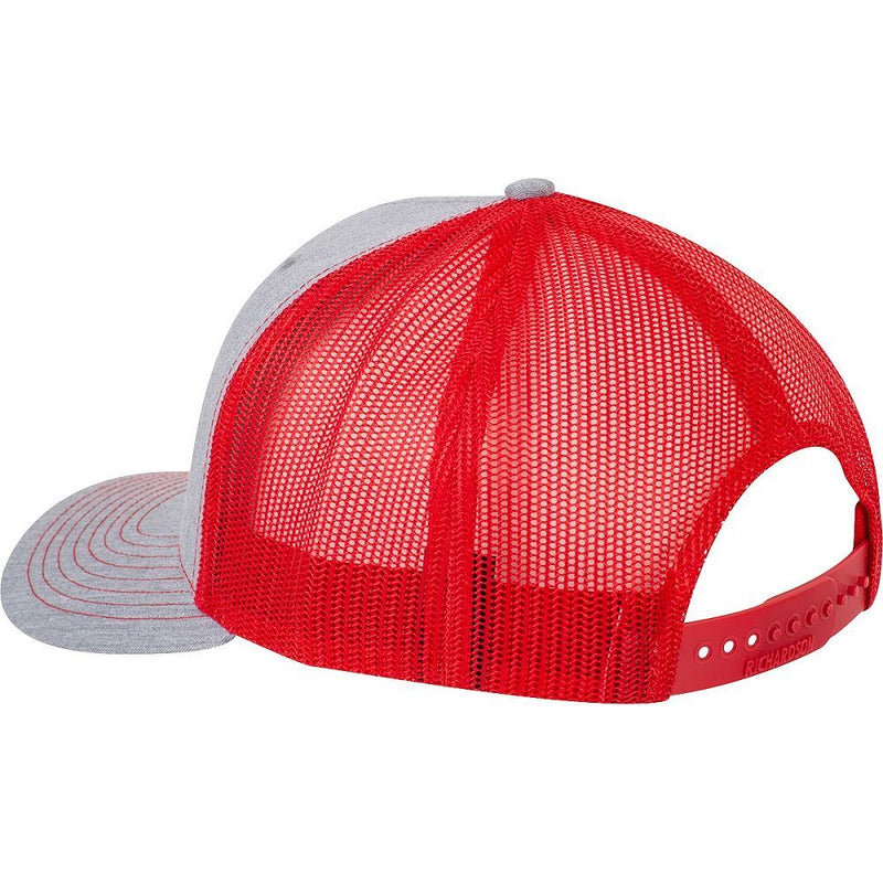 Load image into Gallery viewer, Classic Rope 5-Sided Rubber Patch Ball Cap - Royal/Red
