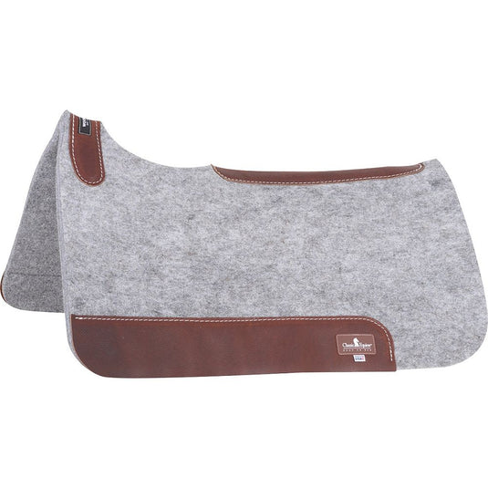 Classic Equine Blended Felt Pad - Gray - 3/4