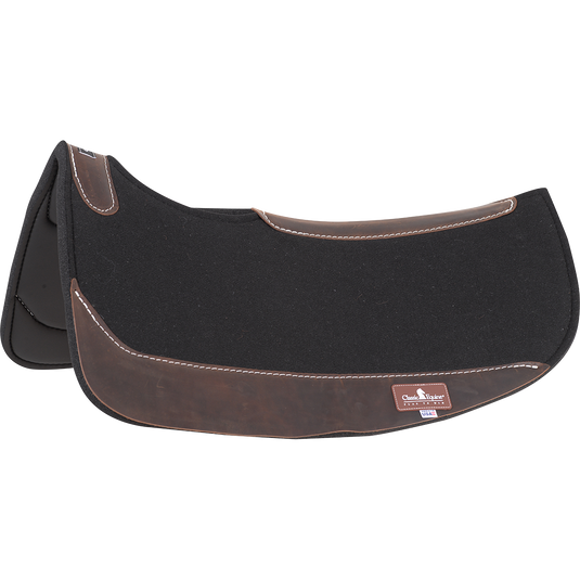 Classic Equine ContourPedic Barrel Saddle Pad - Round Skirt