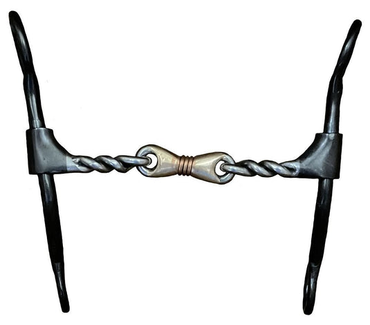 Dutton Swept Back Short Shank Twisted Wire Dog Bone Bit