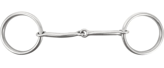 Classic Equine Stainless Steel O-Ring Smooth Snaffle Bit
