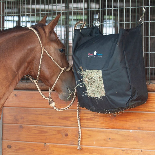 Classic Equine Basic Hay Bag - Black