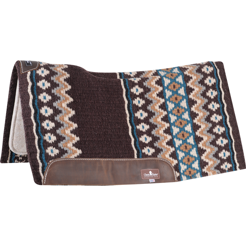 Load image into Gallery viewer, Classic Equine ESP Blanket Top Contoured Saddle Pad - 3/4"
