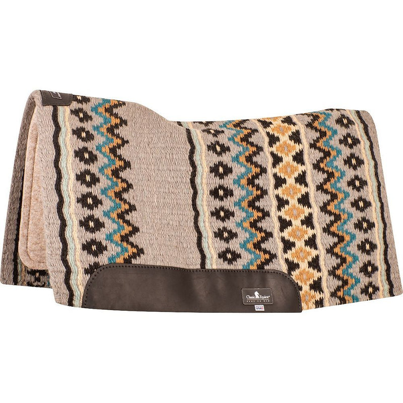 Load image into Gallery viewer, Classic Equine ESP Blanket Top Contoured Saddle Pad - 1"

