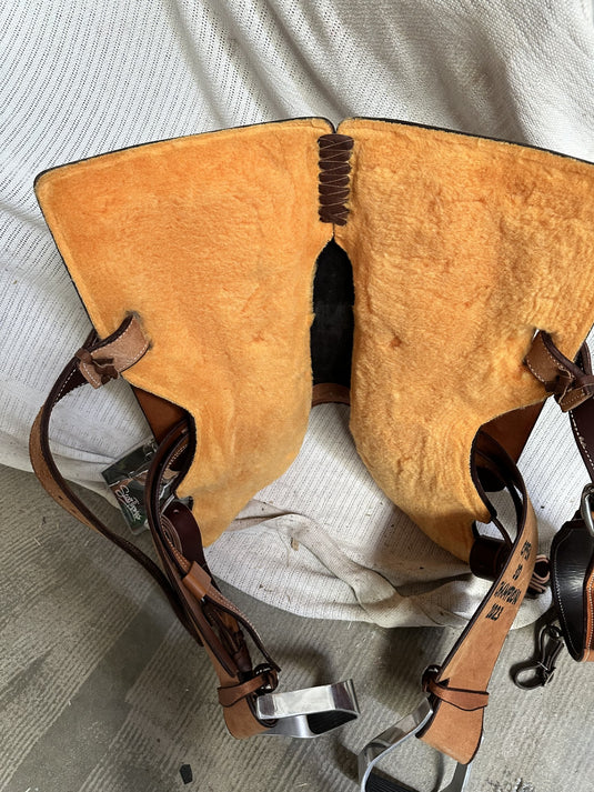 Used (NEW) Scott Thomas NWBRA Trophy Barrel Saddle 14.5"