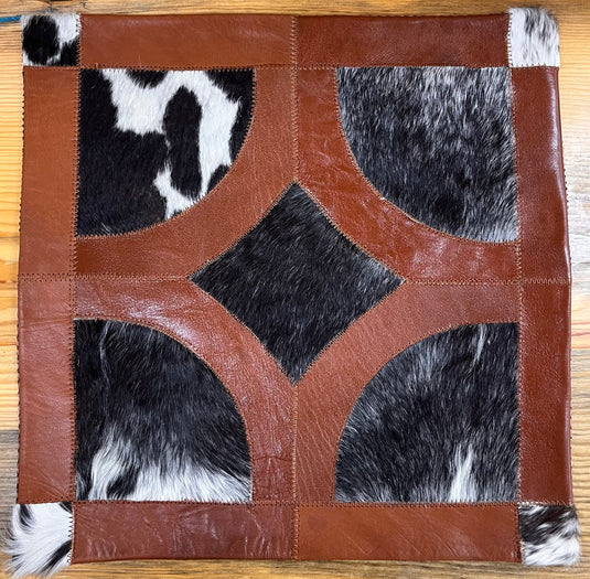 Leather & Cowhide Pillowcase