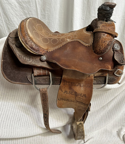 Used No Name 2003 Trophy Team Roper Saddle 15