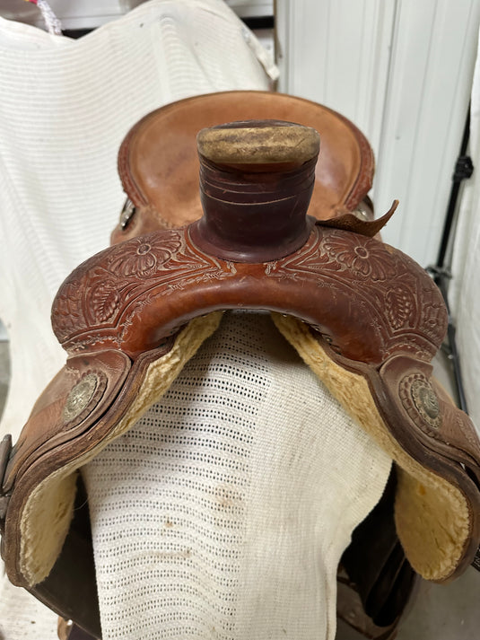 Used McCall Rancher Saddle 16"