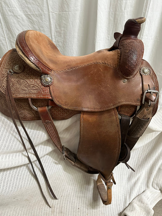 Used McCall Rancher Saddle 16