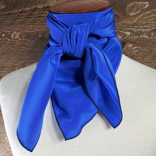 Load image into Gallery viewer, Medium Weight Crepe De Solid Wild Rag - 36"x36"
