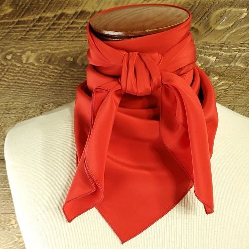 Medium Weight Crepe De Solid Wild Rag - 36