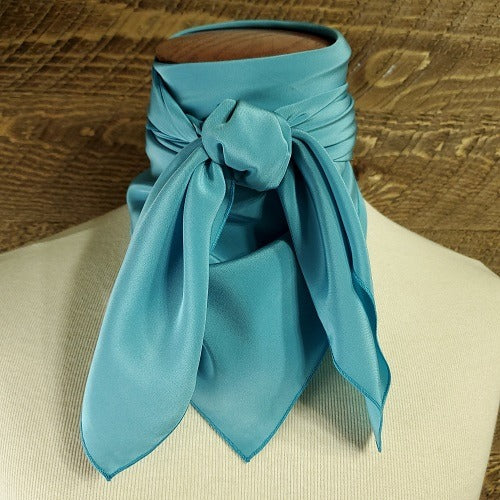 Load image into Gallery viewer, Medium Weight Crepe De Solid Wild Rag - 36"x36"
