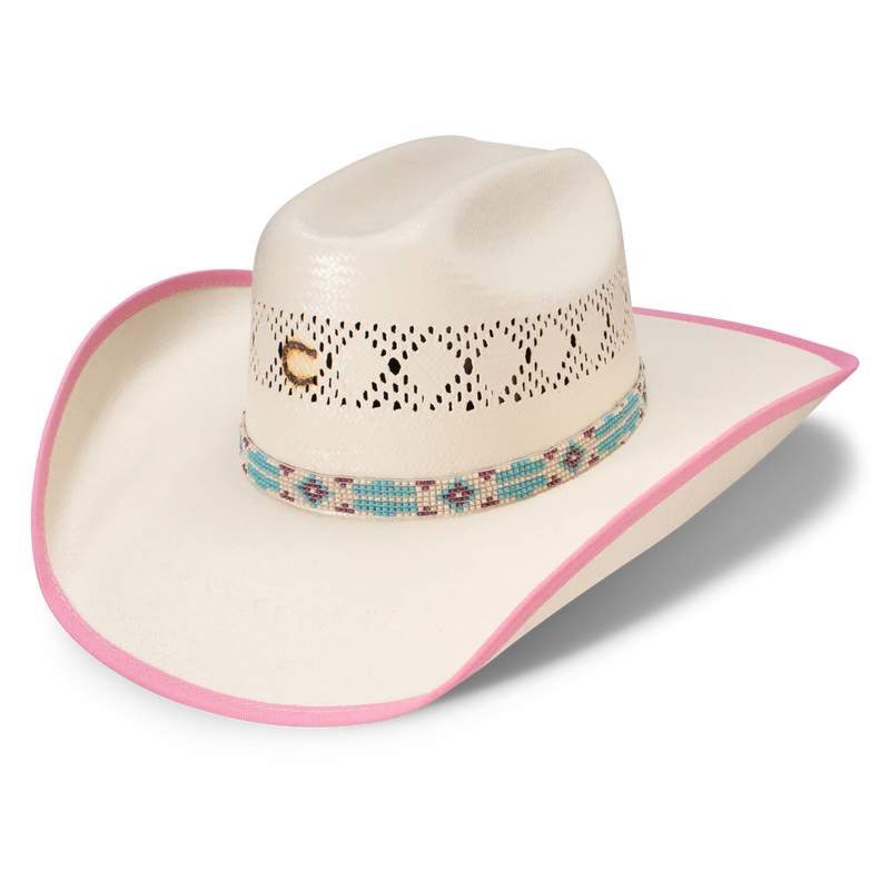 Load image into Gallery viewer, Charlie 1 Horse Gracie Jr Youth Straw Hat
