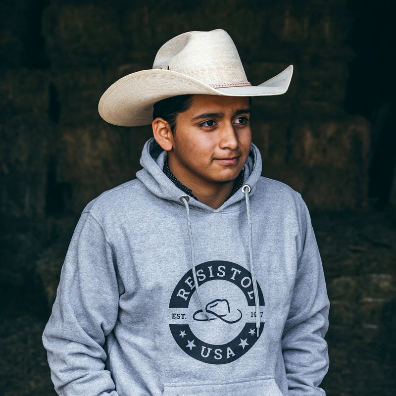 Load image into Gallery viewer, Resistol George Strait Centerline Straw Hat - 80 Profile - Natural Palm

