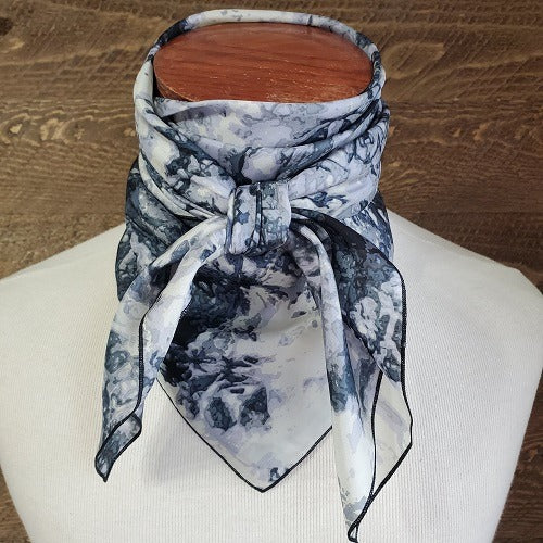 Light Weight Habotai Print Wild Rag - 44