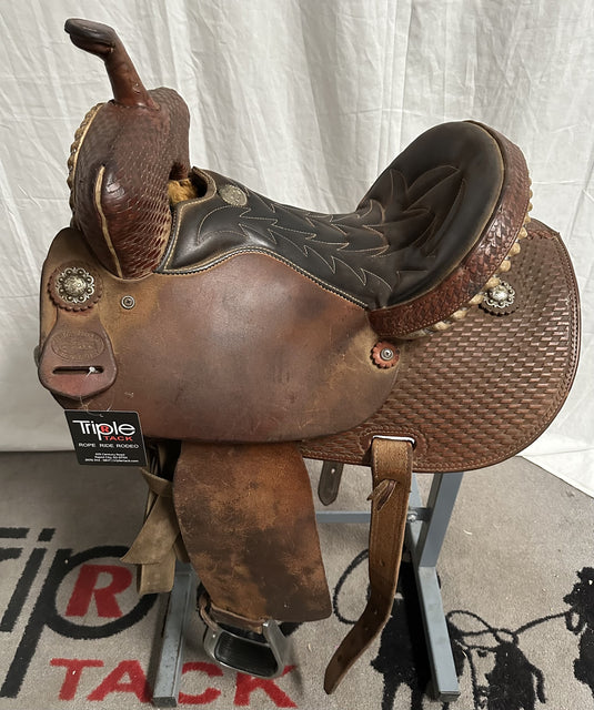 Used Shilo Contender Barrel Saddle 14