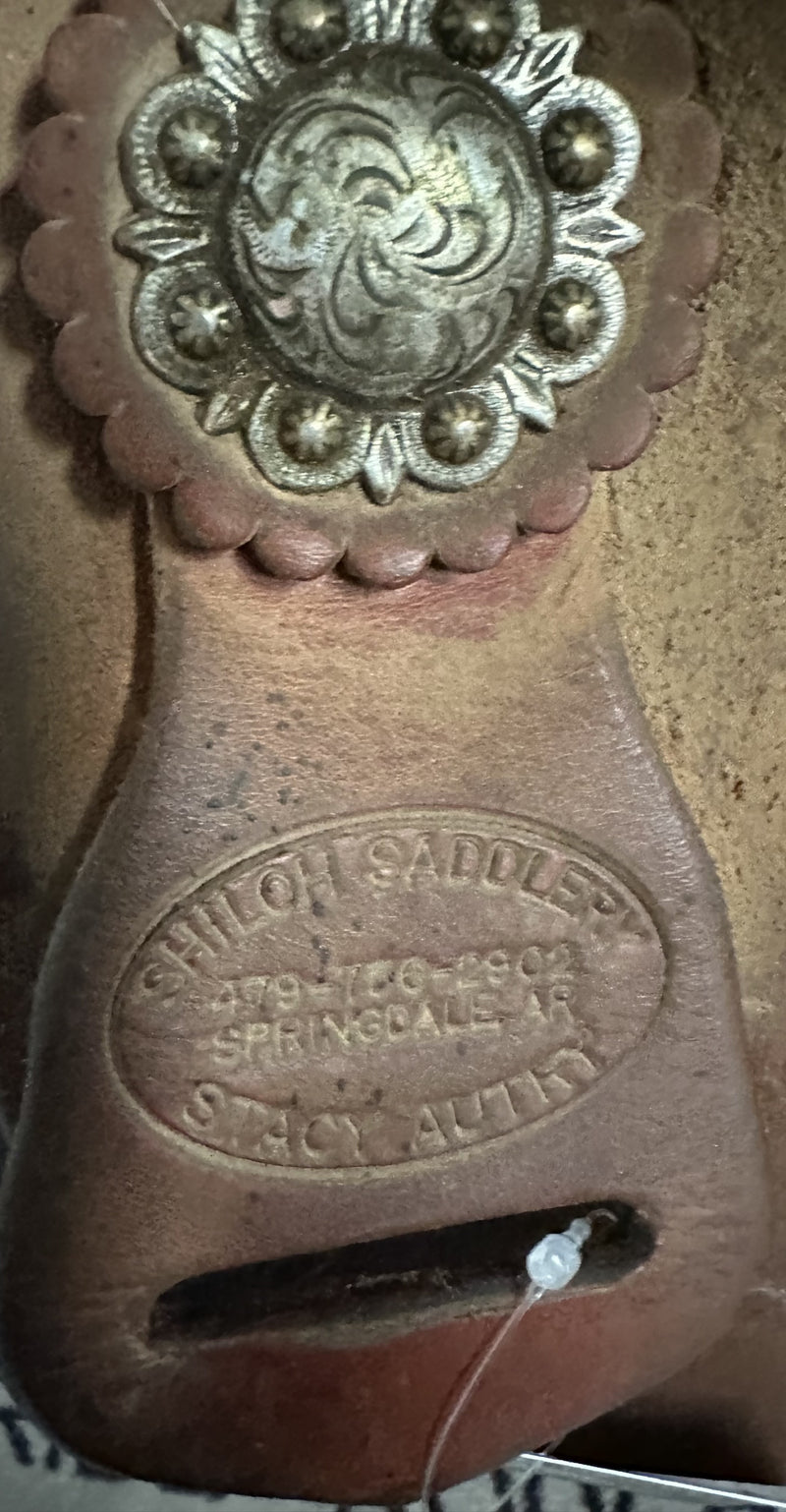 Load image into Gallery viewer, Used Shilo Contender Barrel Saddle 14"
