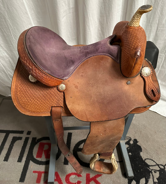 Used Crates Barrel Saddle 14.5"