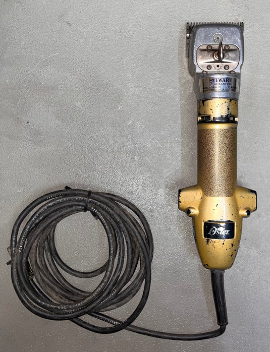 Used/Refurbished Oster Stewart Clip Master - Gold