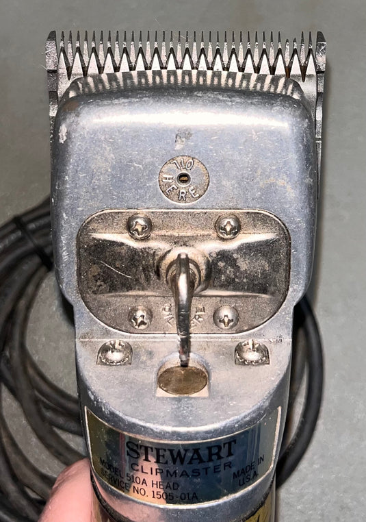 Used/Refurbished Oster Stewart Clip Master - Gold