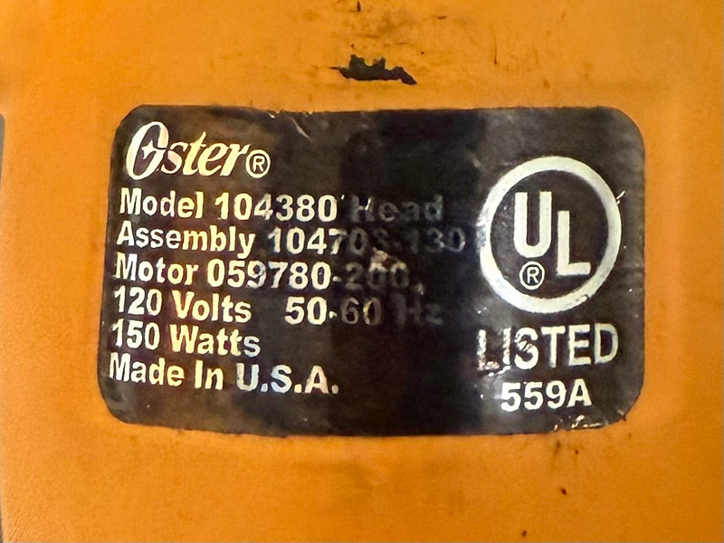 Load image into Gallery viewer, Used/Refurbished Oster Shear Master - Yellow
