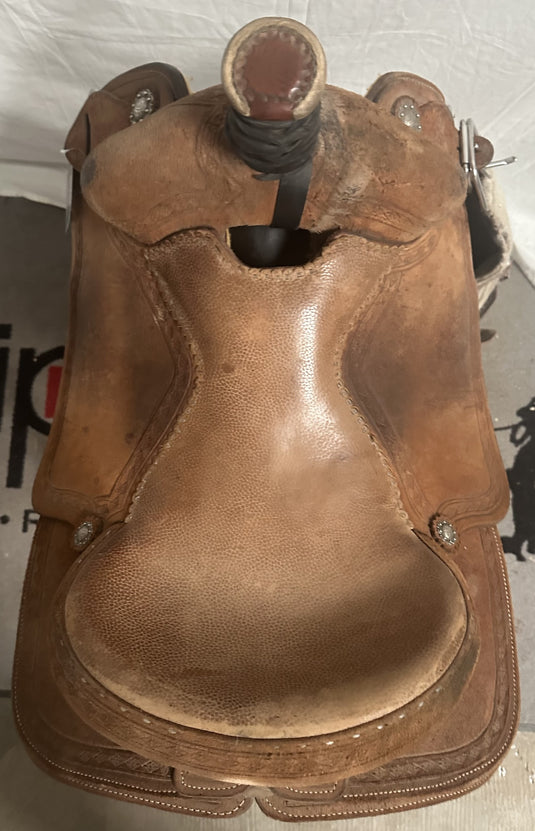 Used Scott Thomas TR800 Team Roper Saddle 15.5"