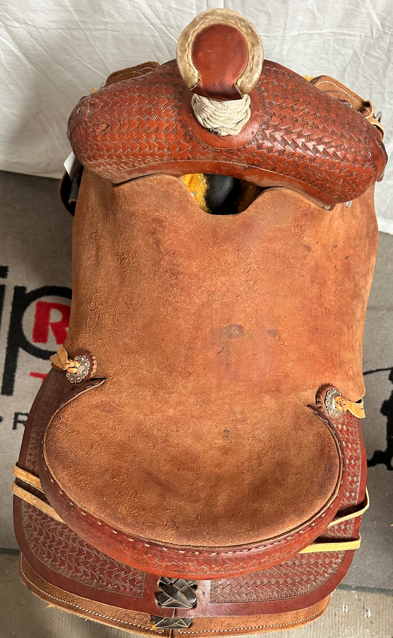 Load image into Gallery viewer, Used No Name Rancher Saddle 15"
