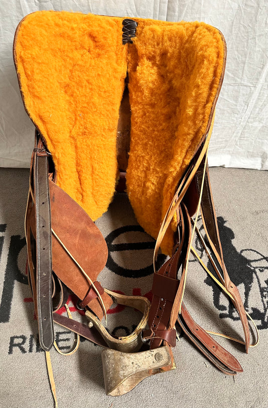 Used No Name Rancher Saddle 15"
