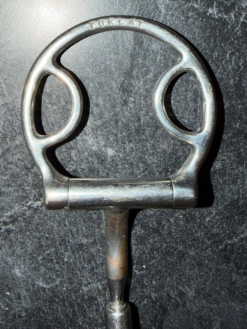 Load image into Gallery viewer, Used Toklat Mylers D-Ring Billy Allen Snaffle Bit
