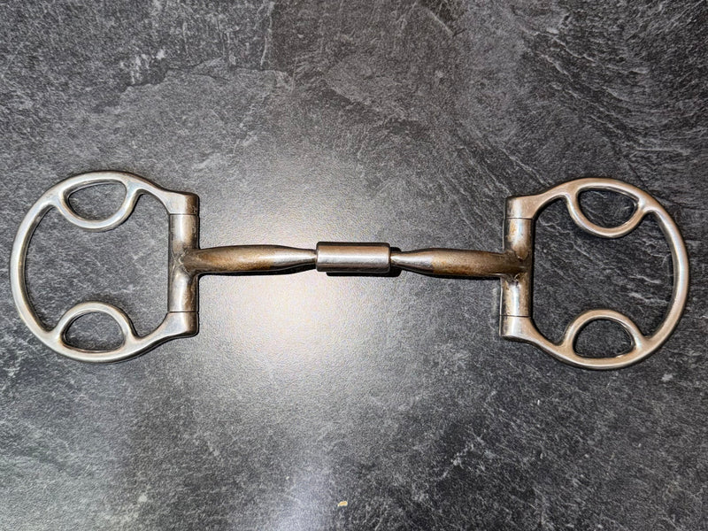Load image into Gallery viewer, Used Toklat Mylers D-Ring Billy Allen Snaffle Bit
