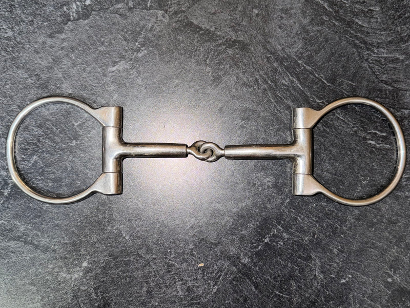 Load image into Gallery viewer, Used MetaLab D-Ring Smooth Snaffle Bit
