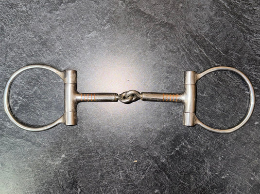 Used MetaLab D-Ring Smooth Snaffle Bit