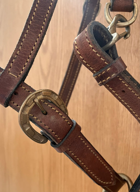 Used Leather Halter