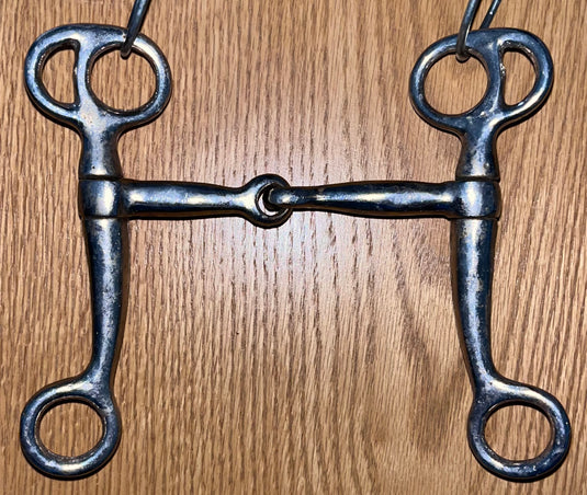 Used Shank Snaffle Bit
