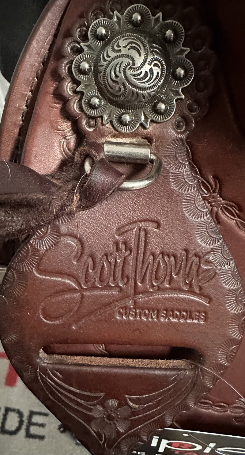 Load image into Gallery viewer, Used (Like New) Cortez Trail Saddle 16"
