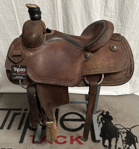 Used Triple R Team Roper Saddle 15