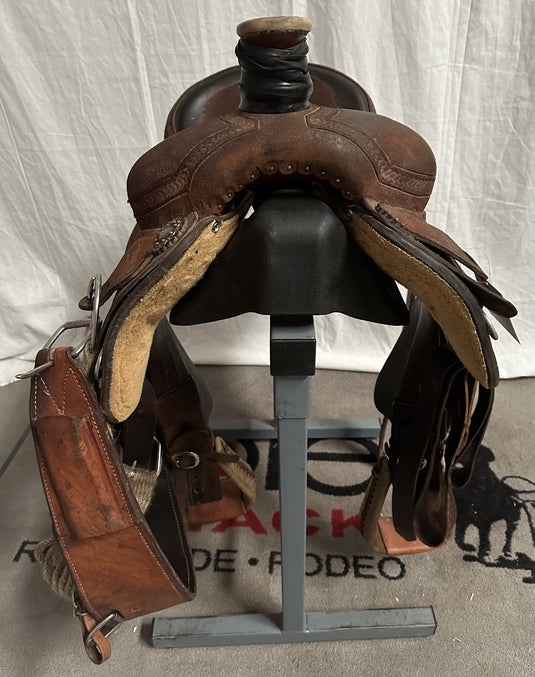 Used Triple R Team Roper Saddle 15